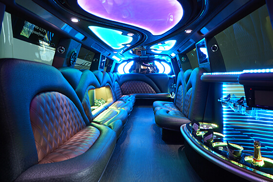 luxury party bus rental service